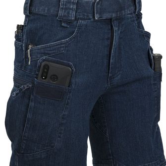 Helikon-Tex UTS kratke takticke sortse 8.5&quot; - Denim Stretch - Morsko Plava