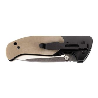 Herbertz TOP-Collection jednoručni džepni nož 8,5cm, nehrđajući čelik, G10, boja pijeska
