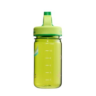 Nalgene Dječja boca za vodu Grip-n-Gulp Sustain 0,35 l s poklopcem zelena, mjuzikl lav