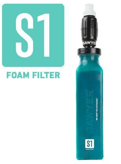 Sawyer filtrirajuća silikonska boca za vodu, plava