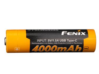 Fenix Punjiva USB-C baterija Fenix 18650 4000 mAh (Li-Ion)