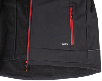 BENNON softshell jakna RUFUS crna/crvena