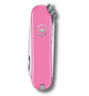 Victorinox Classic SD Colours Cherry Blossom, višenamjenski nož, ružičasti, 7 funkcija, blister