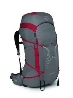 OSPREY turistički ruksak EJA PRO 55,  dale grey/poinsettia red