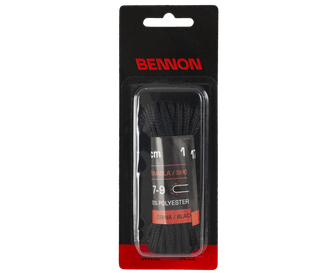 BENNON vezice za cipele Laces Black Box 170 cm