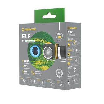 ArmyTek Elf C1 White LED ručna svjetiljka napajanje iz akumulatora 1000 lm 1440 h 56 g