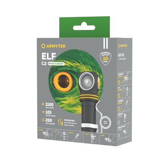 ArmyTek Elf C2 White LED ručna svjetiljka napajanje iz akumulatora 1100 lm 4800 h 65 g