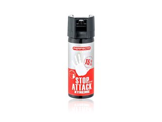 Umarex Obrambeni sprej Perfecta Pepper Stop Attack Xtreme 50ml (15%OC), izravni mlaz