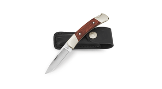 Buck Squire, džepni nož s futrolom, 7 cm, smeđi