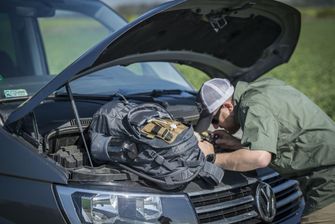 Helikon-Tex Trostruki elastični uložak Insert - Poliester - Coyote