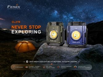 Fenix Radno svjetlo i lampion CL27R, plava