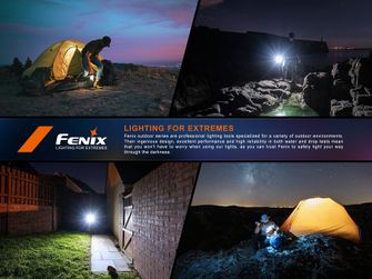 Fenix Radno svjetlo i lampion CL27R, plava