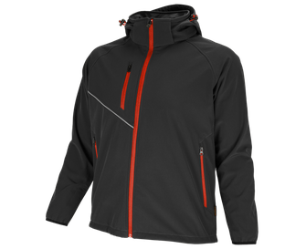 BENNON softshell jakna FORCE, crna/crvena