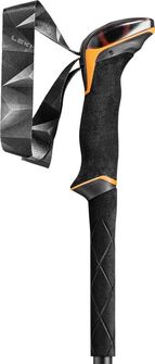 LEKI Treking štapovi Makalu Lite, narančasta-crna-tamni antracit, 100 - 135 cm