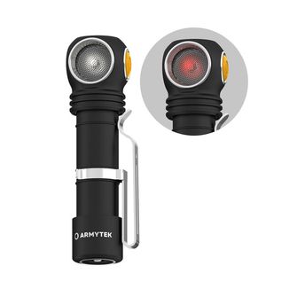 ArmyTek Wizard C2 WR Magnet White &amp; Red LED čeona lampa s magnetskim držačem napajanje iz akumulatora 1100 lm 3 h 65 g