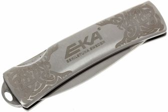 Eka Classic 5 muški džepni nož 5,6 cm, puni čelik, ornamenti