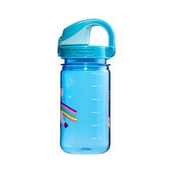 Nalgene Dječja boca za vodu Grip-n-Gulp Sustain 0,35 L plavi jednorog