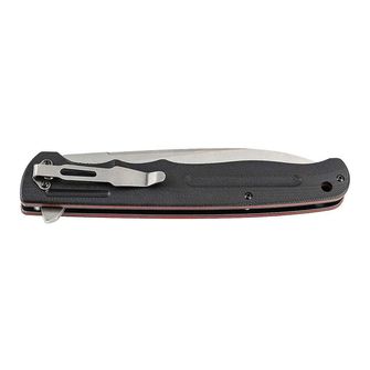 Herbertz jednoručni veliki džepni nož 13,5cm, nehrđajući čelik, G10, crveno-crni