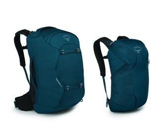 OSPREY torba FAIRVIEW 55,  night jungle blue