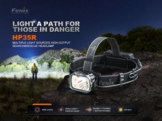 Fenix Punjač za čelo Fenix HP35R SAR