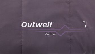 Outwell Vreća za spavanje Contour lijevi, dark purple