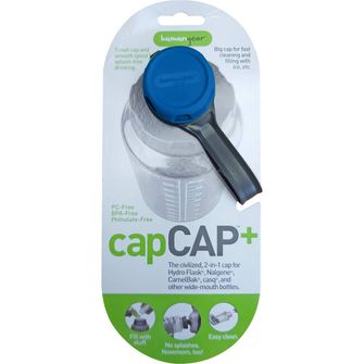 humangear capCAP+ Poklopac za bocu promjera 5,3 cm plave boje