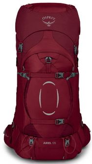 OSPREY planinarski ruksak ARIEL 55 II,  claret red