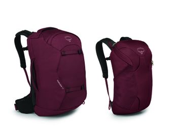 OSPREY torba FAIRVIEW 55,  zircon red