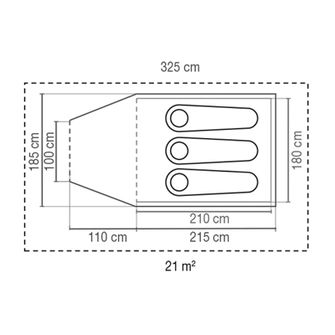 Coleman Šator Darwin Plus za 3 osobe