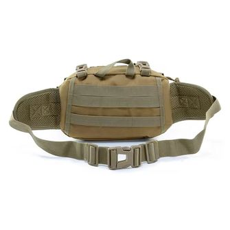 DRAGOWA TACTICAL Torbica za struk Sierra 7 L, crna