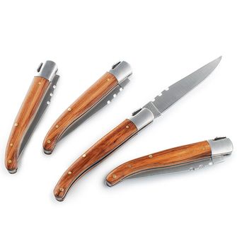 GSI Outdoors Set sklopivih noževa za odrezak Rakau