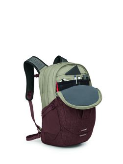 OSPREY gradski ruksak COMET,  sawdust tan/raisin red