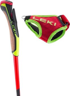LEKI Skijaške štapove HRC marathon, svijetlo crvena-neonsko žuta-crna
