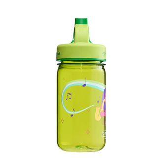 Nalgene Dječja boca za vodu Grip-n-Gulp Sustain 0,35 l s poklopcem zelena, mjuzikl lav