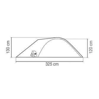 Coleman Šator Kobuk BlackOut plus za 3 osobe