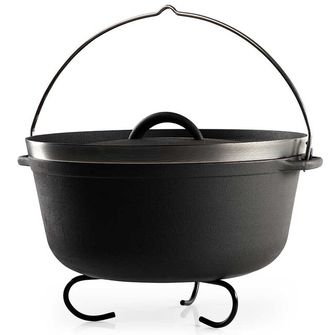 GSI Outdoors Lijevano željezo nizozemska pećnica Guidecast Dutch Oven 6.6 l