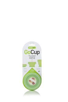 humangear GoCup sklopivi, higijenski i pakirajući putni čaša &#039;118 ml zelena