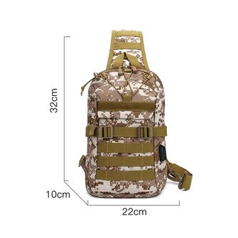 DRAGOWA TACTICAL Jednoremenski ruksak Oscar, khaki