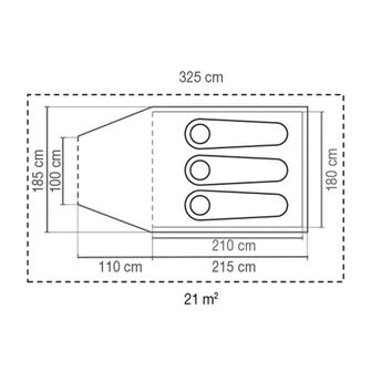 Coleman Šator Kobuk BlackOut plus za 3 osobe