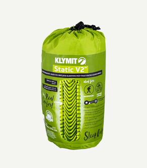 Klymit prostirka Static V2, zelena