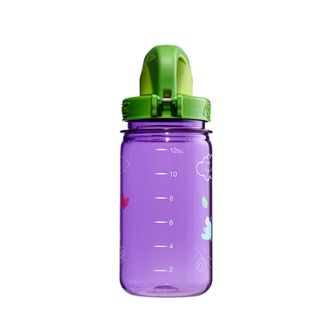 Nalgene Dječja boca za vodu Grip-n-Gulp Sustain 0,35 L purple jackalope