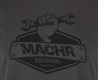 BENNON majica MACHR TOOL T-shirt siva