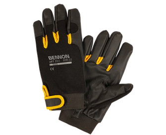 BENNON radne rukavice KALYTOS WTR Gloves, crna/žuta