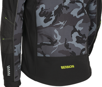 BENNON softshell jakna CAMOS, crna/siva