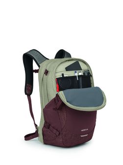 OSPREY gradski ruksak NEBULA,  sawdust tan/raisin red