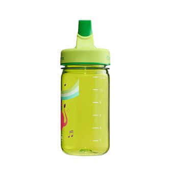 Nalgene Dječja boca za vodu Grip-n-Gulp Sustain 0,35 l s poklopcem zelena, mjuzikl lav