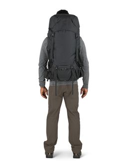 OSPREY turistički ruksak ROOK 50,  dark charcoal/silver lining