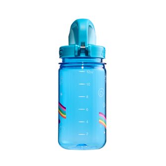 Nalgene Dječja boca za vodu Grip-n-Gulp Sustain 0,35 L plavi jednorog