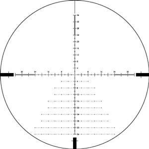 Vortex Optics nišan za pušku Diamondback® Tactical 6-24x50 FFP EBR-2C MOA