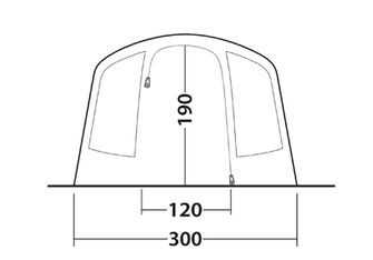 Outwell Šator Sunhill 5 Air za 5 osoba